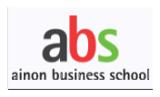 Ainon Business School logo