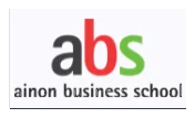 Ainon Business School logo