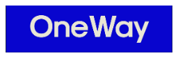 OneWay logo
